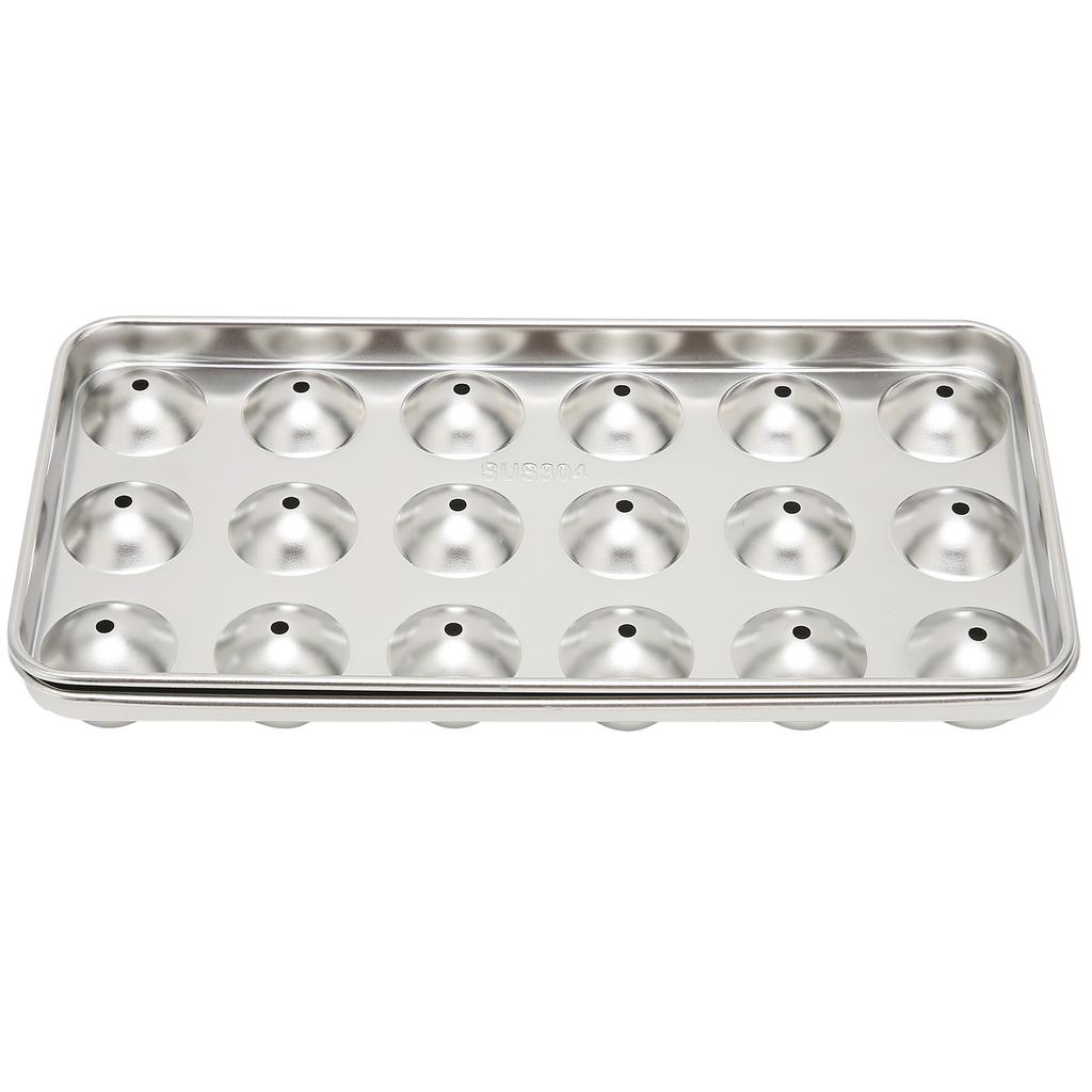 304 Stainless Steel Ice Tray Mold Ice Cube Cooling Ball for Wine Beverage Bar Restaurant
