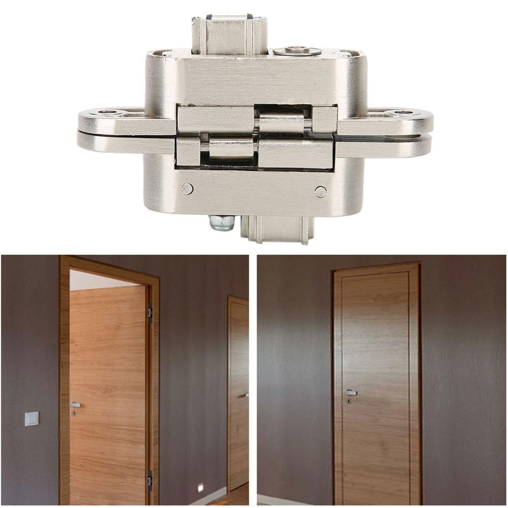 Zinc Alloy Hidden Hinge Adjustable Cross Hinge Accessory Hinge  Kitchen