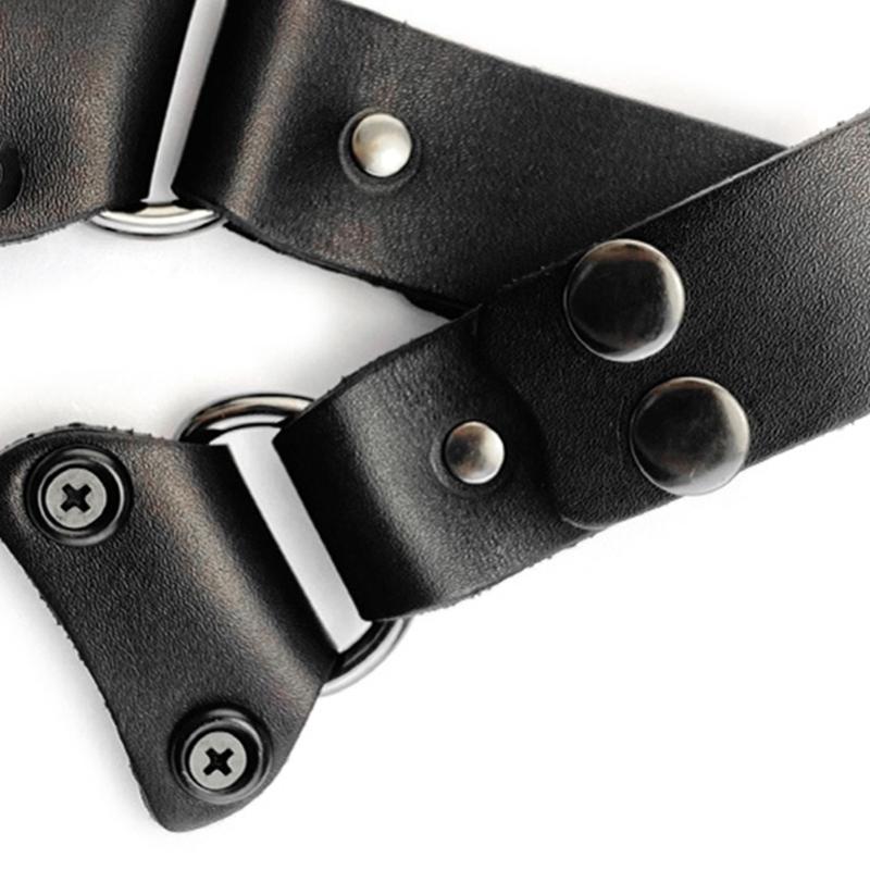 Cutter Sheath Fastener Vegetable Tanned Cow Leather Waist Belt Buckles Clip Carry System for Straight Cutter Sheath Cover
