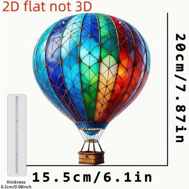 Heart Balloon Led Light With Acrylic Hanging Decor For Romantic Party Gifts
