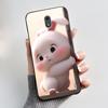 Casing For Nokia 2 2.1 2.2 3 3.1 Case Aesthetic Fashion Cute Cat Shockproof Back Cover Black Slim Soft TPU Silicone Phone Case