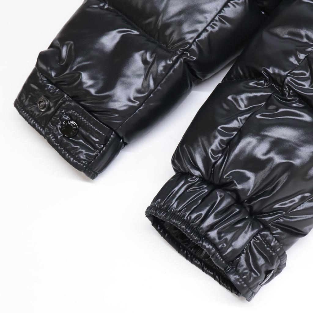 MONCLER Excellent condition MAYA hooded down jacket Jacket O blackUsed