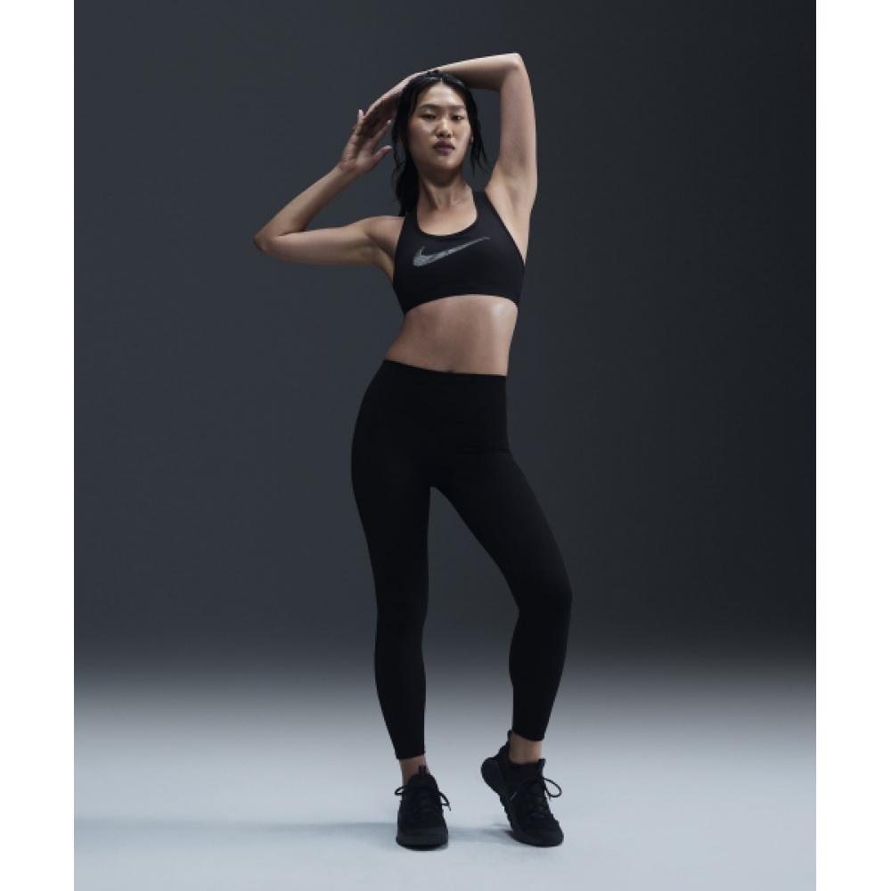 

Nike Легінси Dry Fit One Seamless Front High Waist Full Length W Black Hj9196 010 XL