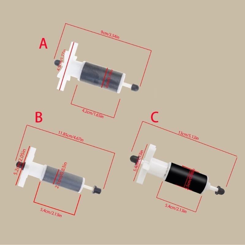 Impulseurs d'Aspiration pour Filtres d'Aquarium Arbres Pompes à Eau Submersibles Rotors Pompes d'Aquarium pour Divers Filtres d'Aquarium