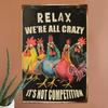 Humor Farmhouse Metal Tin Sign Rustic Wall Art Decor 8x12 Inch Easy Hanging Bathroom Kitchen Bedroom Halloween Home Decor