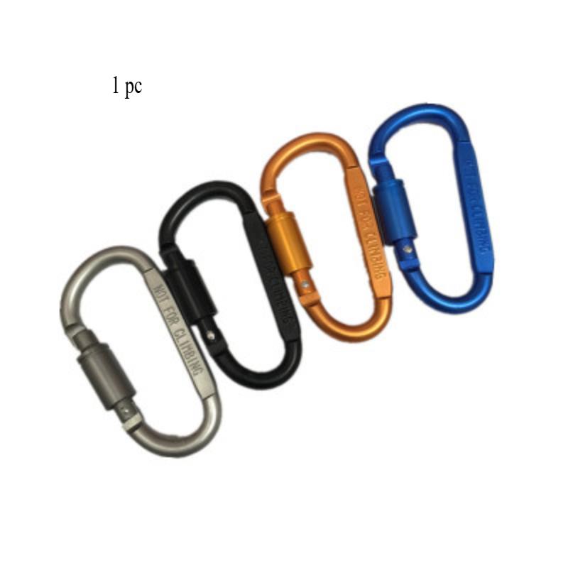 

Уличный алюминиевый D-образный фиксирующий карабин брелок для рюкзака зажим для веревки крюк для кемпинга походное снаряжение аксессуары