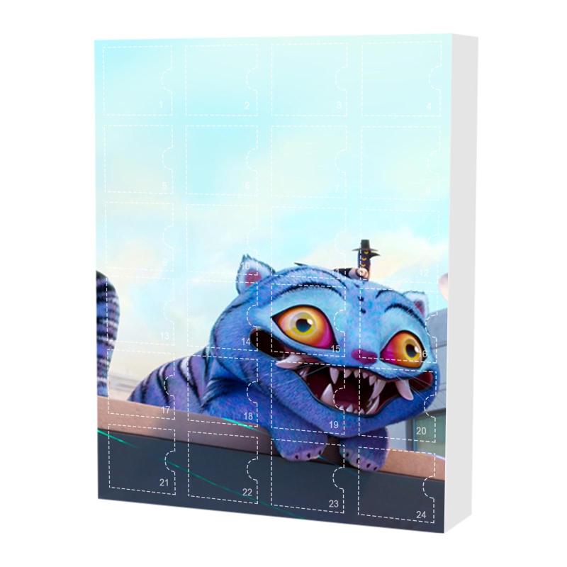 24 ks Kpop Lovci démonů Figurka Slepý box Anime Herní ozdoba Akrylová klíčenka Přívěsek na tašku Zábavné herní sběratelské předměty Dárek