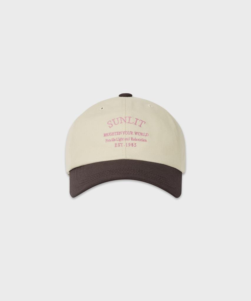 Sseonlis Heritage Logo Ball Cap (Beige/Brown)