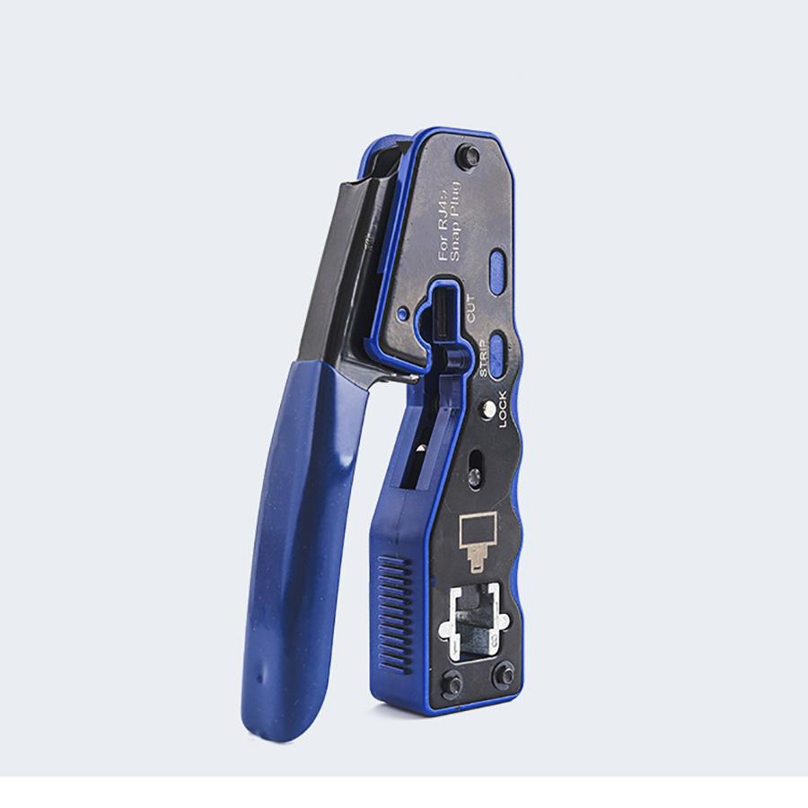 RJ45 Pass Through PRO HD Crimping Tool Crimper Cat 5 5e 6 7 Connector LAN