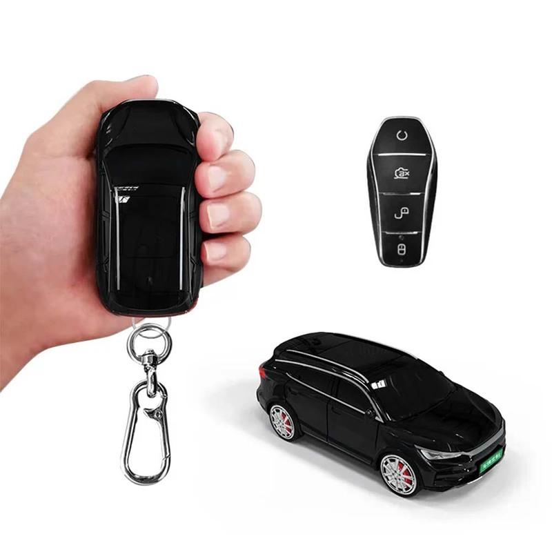 Styling For BYD Tang Car Key Set Car Model Key Protection Shell With Light Decoration Accessories Car Key Case