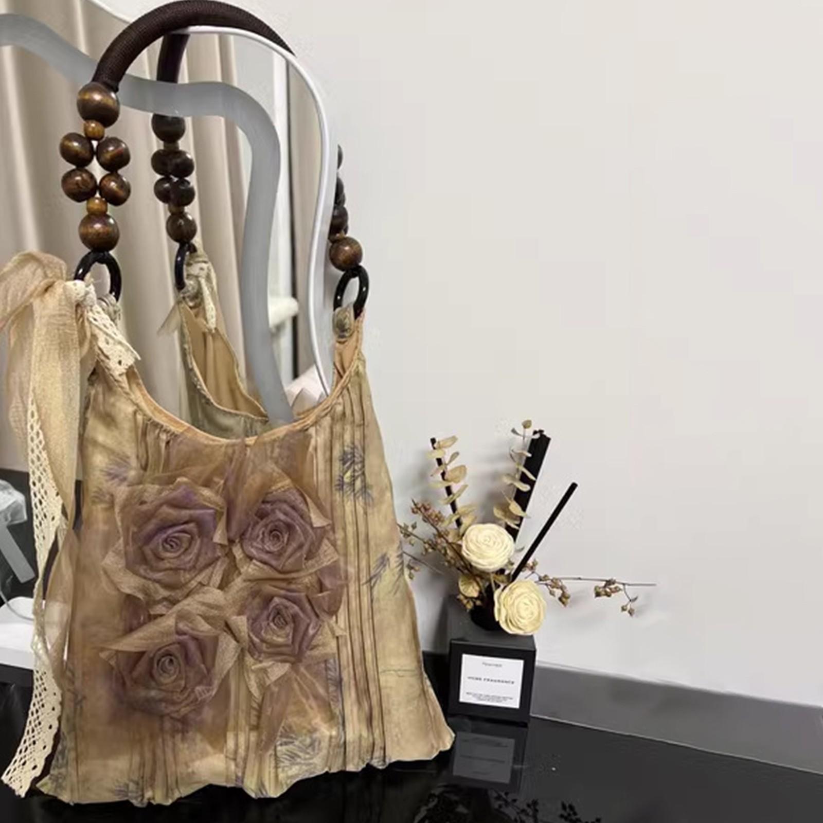 

Сумка-кошелек с рисунком «трава и дерево», окрашенная валиком, через плечо One Size хаки