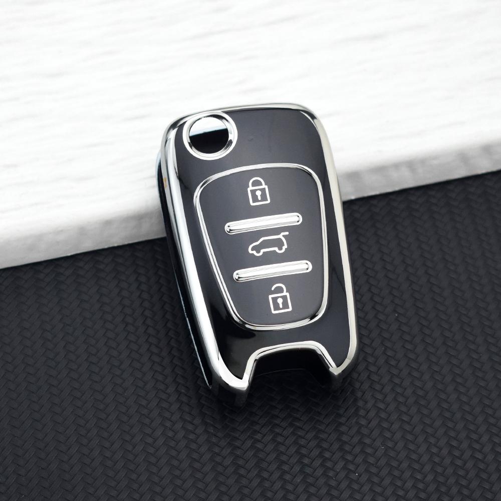 Custodia Copri Chiave Auto in TPU per Hyundai Elantra Accent I30 Ix35 Ix25 I20 Ix20 Per Kia K5 K2 Rio Sportage Soul Optima Ceed Pro Pride