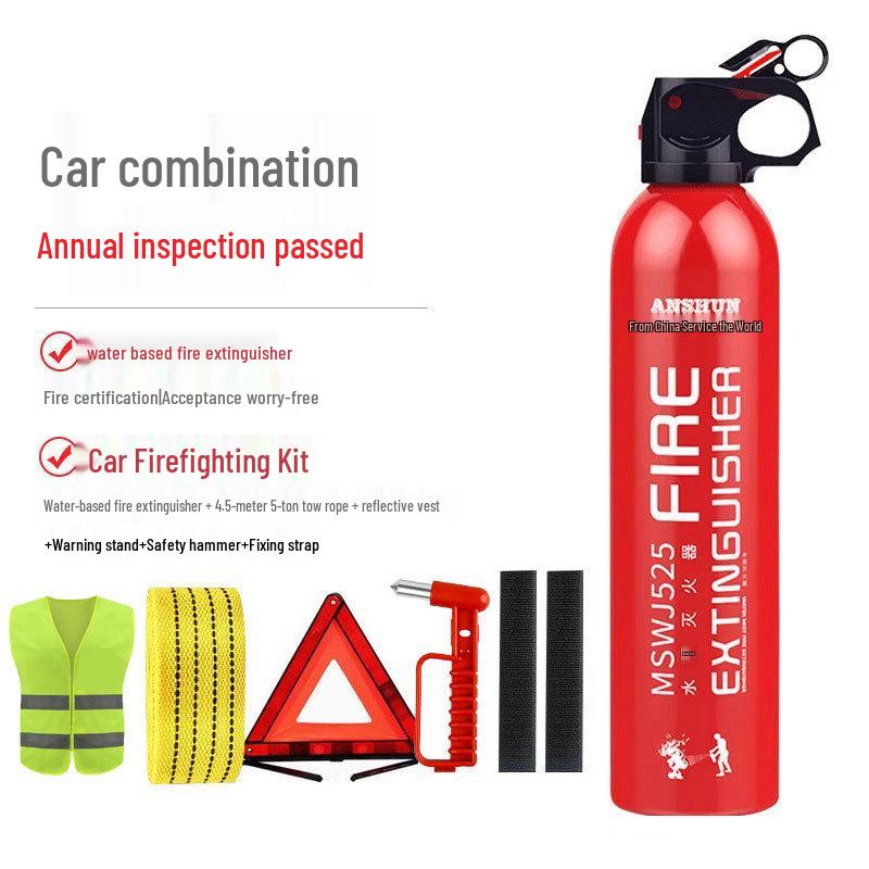 Gaśnica proszkowa 4 kg - Przenośna do sklepu, punktu sprzedaży i użytku domowego (Dostępne w wadze 1/2/3/4/5/8 kg)