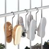 New Stainless Steel Shoe Drying Rack Hanging Windproof Drying Shoe Hook Space Saving Shoe Rack
