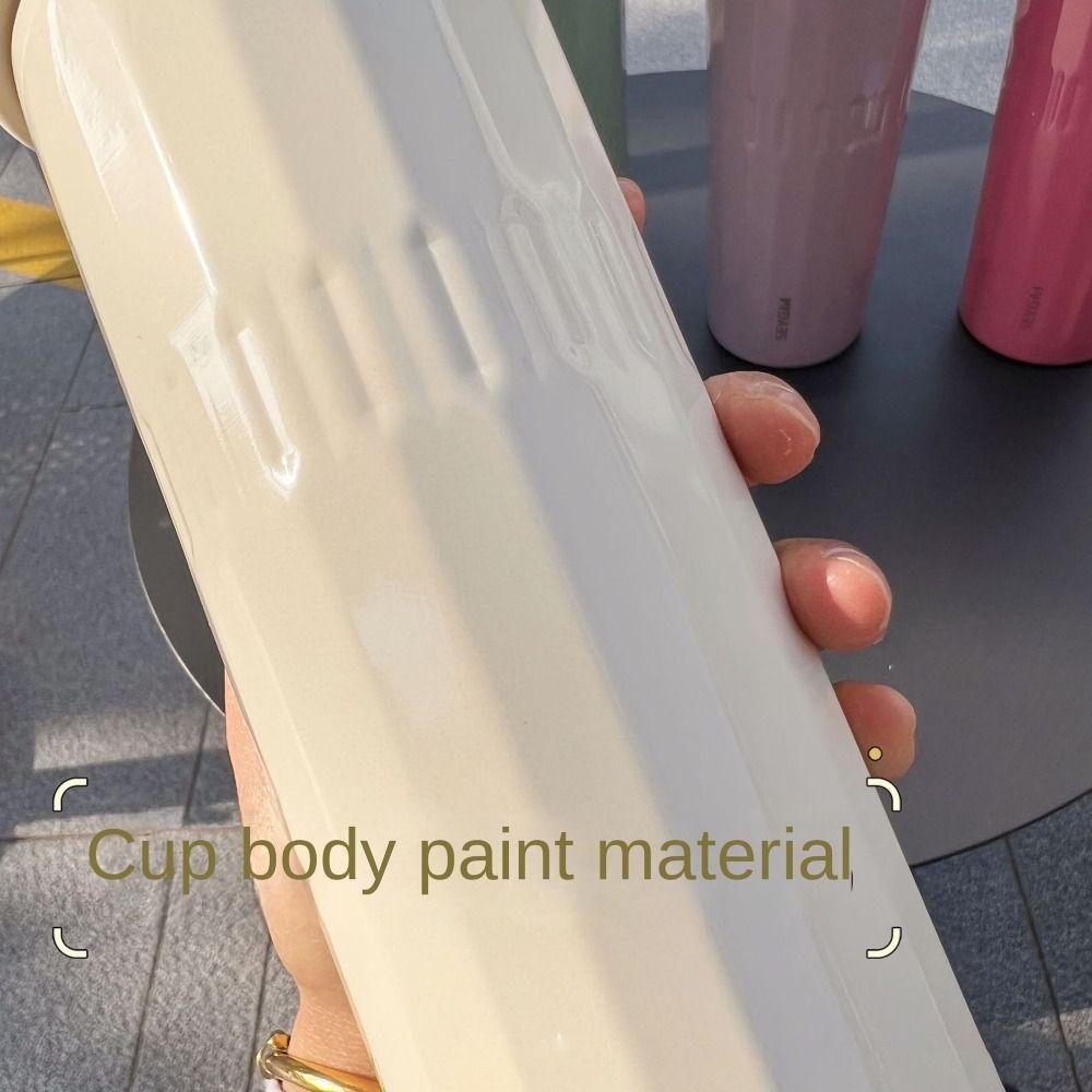 Leak-proof Hot Cold Water Bottle 500ml Straw Cup Portable Student Bottle  for Winter Outdoor