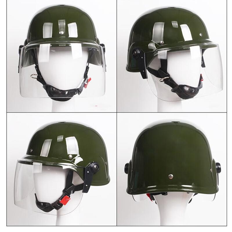 Anti-Riot Helmet with Face Shield One Size