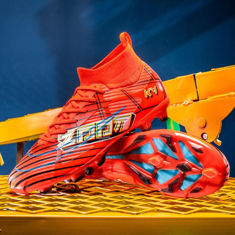 New football shoes spikes AG youth children adult football shoes tf student training shoes outdoor sports