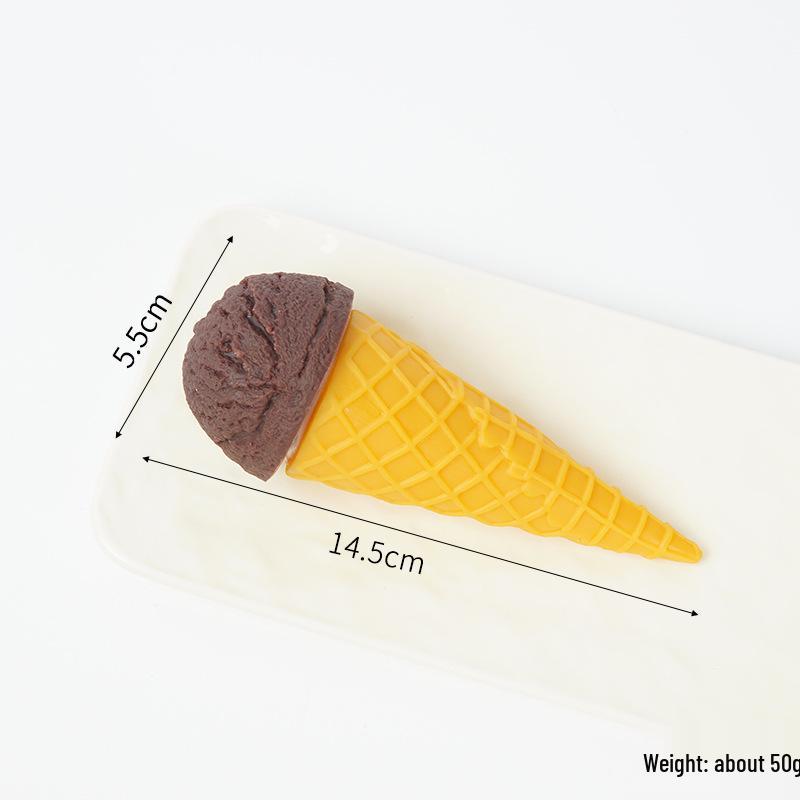 Realistic Ice Cream Cone Model for Shop Displays