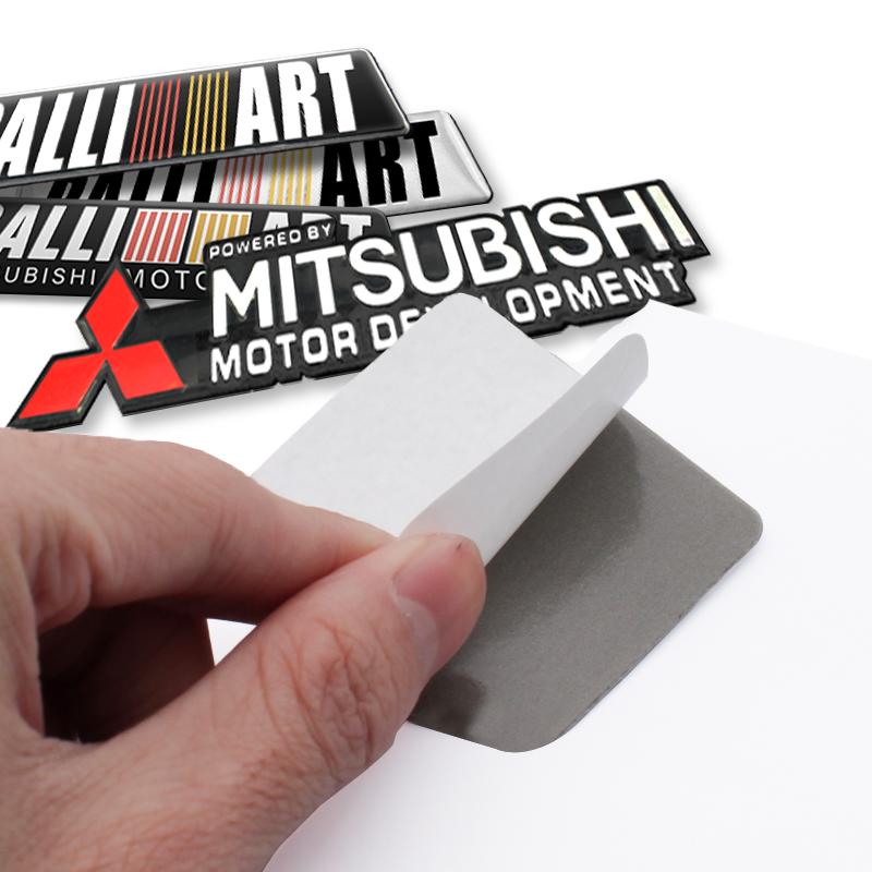 Cytbfl1 For Mitsubishi ASX Lancer 9 Outlander 3 Ralliart Car Styling 3D Aluminum Car Stickers Emblem Badge Body Trunk Decoration Decals