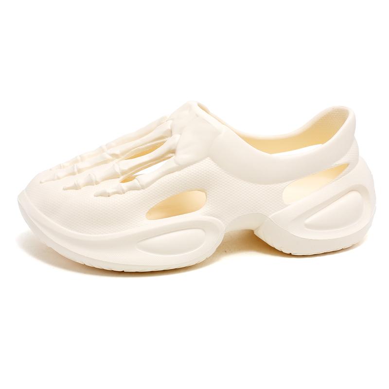 Fashion Summer Men Sandals Light EVA Men's Casual Shoes Hole Shoes Clogs Lovers Home Garden Outdoor Male Beach Flat Slippers Big Size