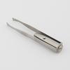Stainless Steel Eyebrow Clip with LED Light Professional Lighted Eyebrow Tweezers Eyelash Brow Hair Removal Clamp Women Makeup Tools