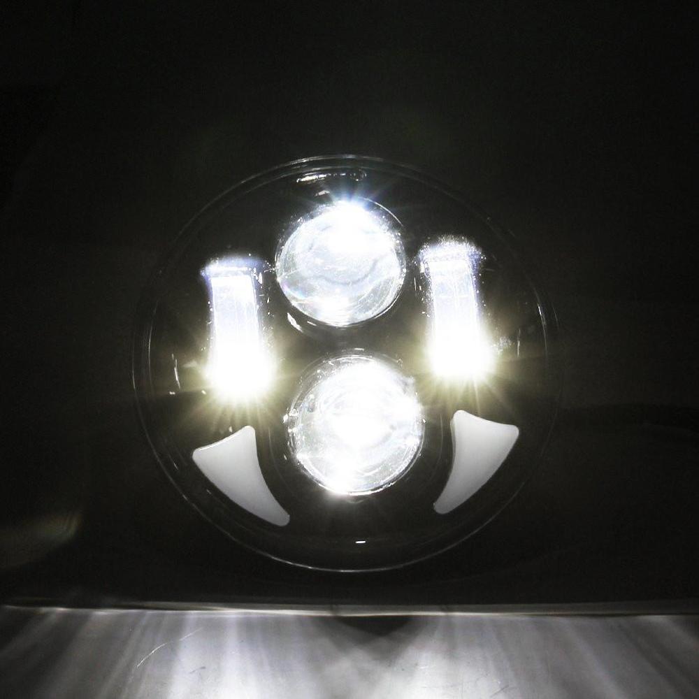 5.75 Inch Headlight for Indian Scout Motorcycle Accessories Rogue Led Light for Indian Scout Bobber Parts Moto Bike