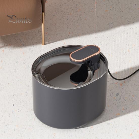 Pet Silent Cat Water Fountain 3L Water Dispenser USB Charging Pump Dog Pet Drinking Bowl Quick Assembly 3 Layers Filters Easy Clean Pet Drinking Bowl
