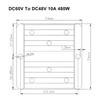 DC/DC Buck Step-Down Module 60V To 48V 10A Power Supply Converter Regulator