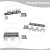 8/11pcs 10-22mm Metric CrowFoot Wrench Movable Open End Ratchet Wrench Keys 3/8 Inch Drive Wrench Set With Interchangeable Heads