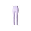 Solid High-Waisted Tight Yoga Fitness 3/4 Sports Leggings Women Leggings Light-Purple SC1239082-4
