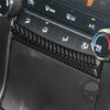For Toyota Camry 2015 2016 2017 Dashboard AC Control Panel Trim Strip Cover Real Carbon Fiber Stickers Car Interior Accessories