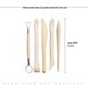 30-Piece Polymer Clay and Pottery Tool Set for Sculpture and Carving