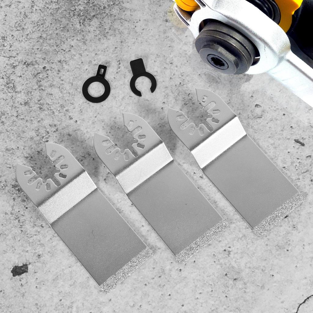 3/25Pcs Diamond Oscillating Saw Blades Multi Tool Saw Blades for Rough Sanding Fillers Tile Ceramics Electric Accessories Blade