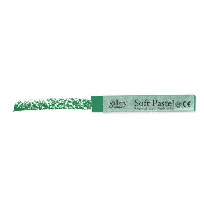 Pastel sec tendre - MUNGYO - Hooker's green - 6 x - Mixte - Couleur principale : Vert