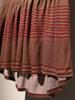 Xitao Pleated Knitted Dress Women Fashion Turtleneck Striped Casual Dress ZLL1516