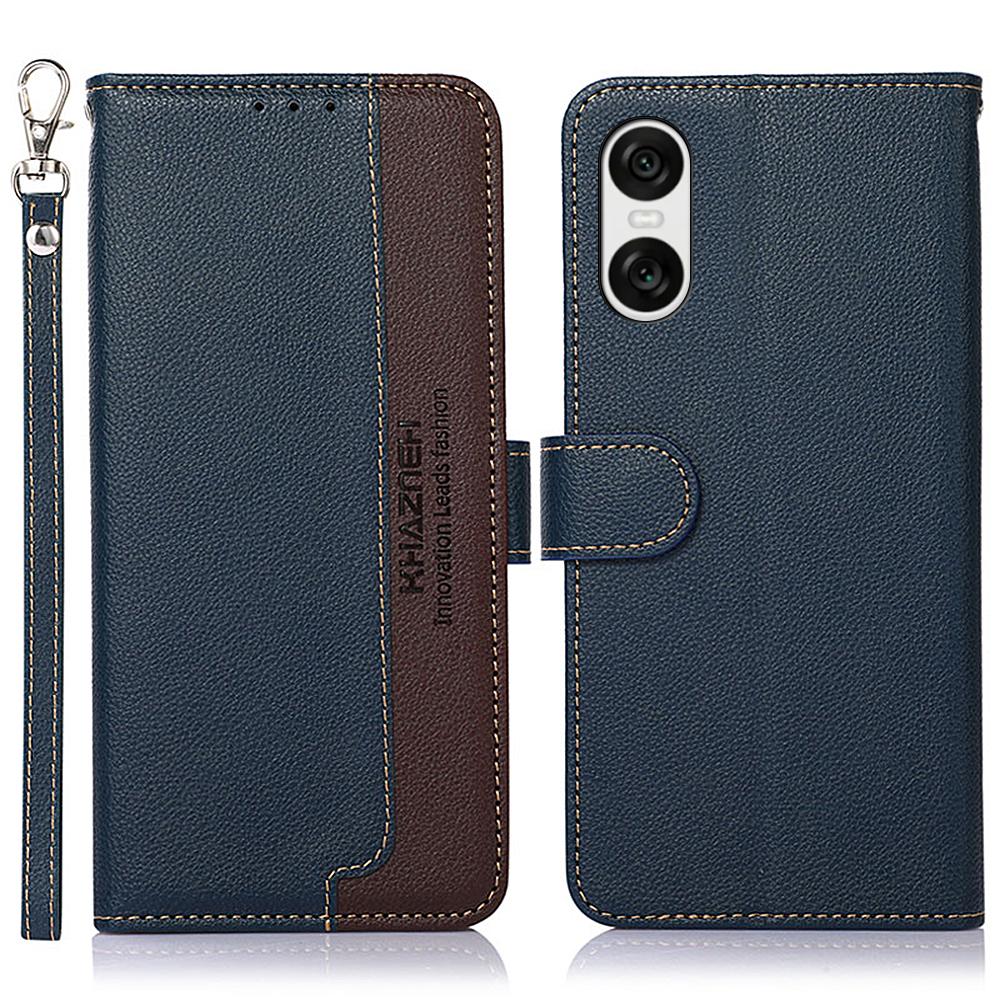 KHAZNEH For Sony Xperia 10 VI Case RFID Blocking Wallet Leather Flip Phone Cover