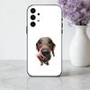 F-Funny Fashion D-Dog Art Phone Case For Samsung Galaxy A73,A72,A71,A70,A53,A52,A51,Soft Silicone Black Cover