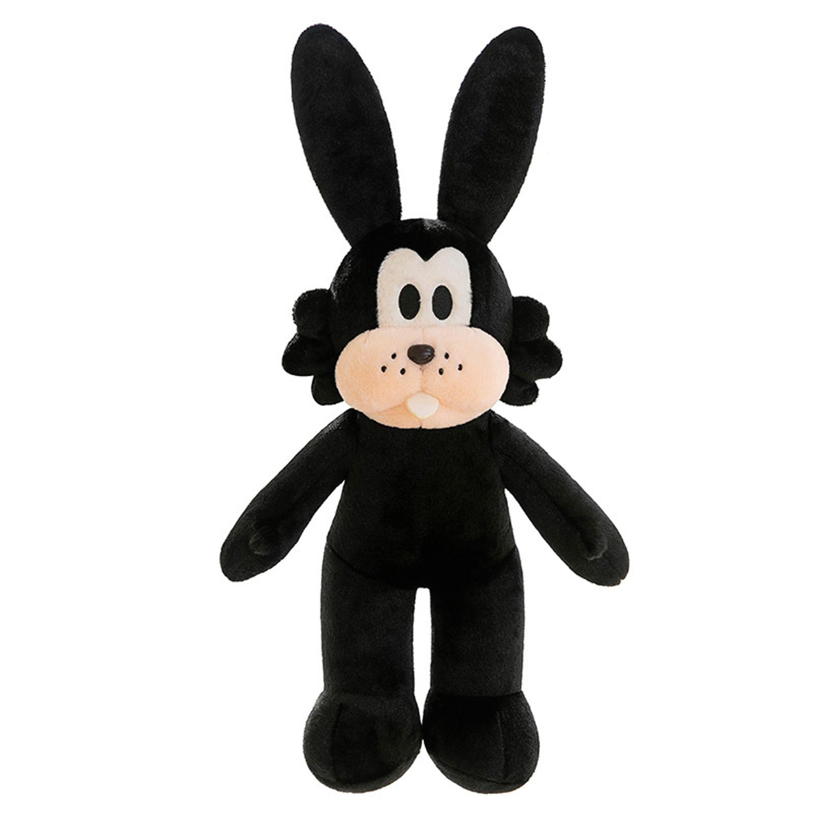 

Retro Black Cute Plush Toy: A Heartwarming Choice For Companionship One Size
