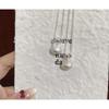 S925 Hello Kitty Bow Pendant Necklace - Cute Gift for Best Friend, Girlfriend, or Child
