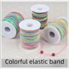 Multicolor 1.0-1.5mm DIY Elastic Thread for Handicrafts and Buddhist Beads