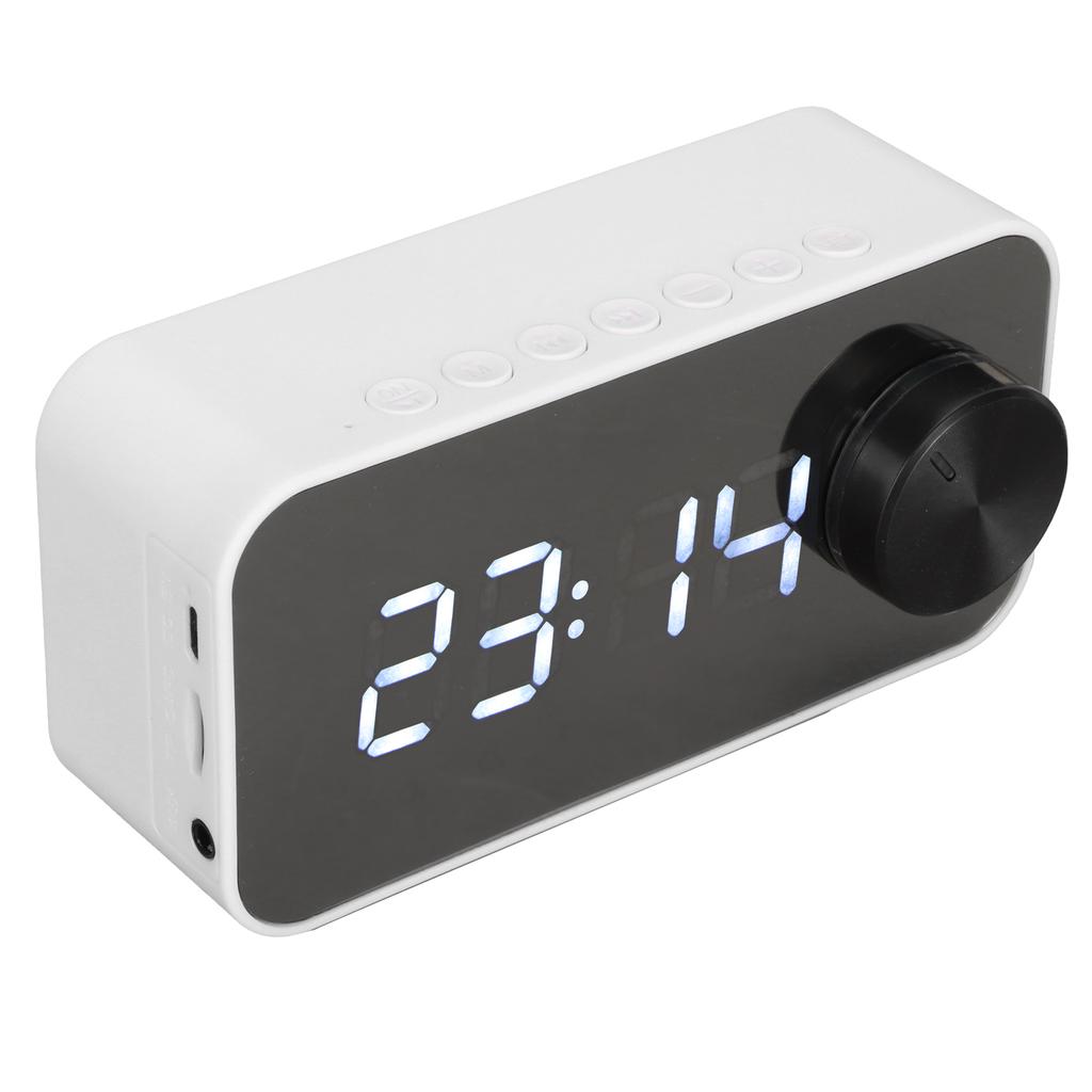 Wireless Bluetooth Speaker Multifunction Noise Cancelling Temperature Display Voice Broadcast FM