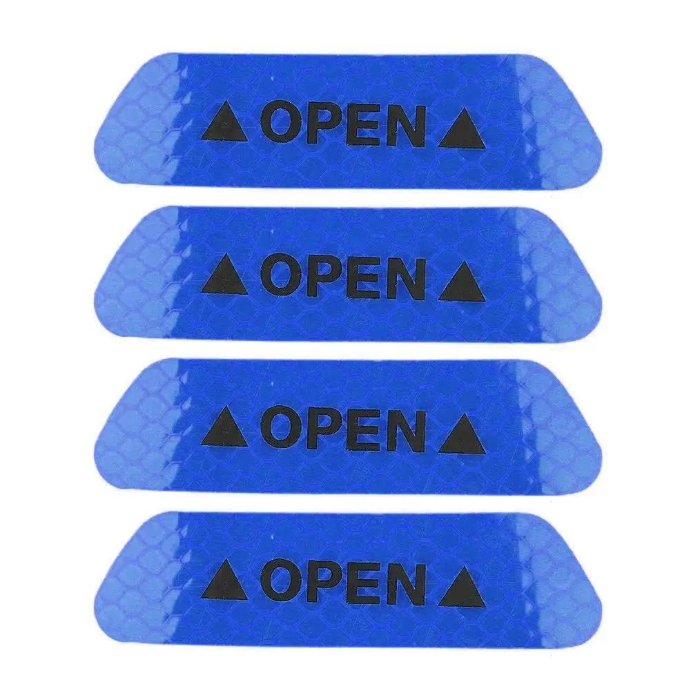 Warning Reflective Stickers Waterproof Self-Adhesive Stickers Reflective Sticker Tape Safety Safety Reflective High-Visibil S3L2 синий