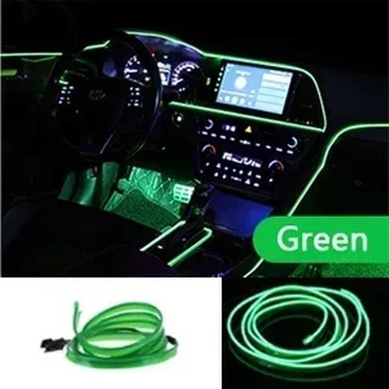 New 1/3/5M 12V LED Car Light Lamp Flexible Auto Interior Decorative Atmosphere Wire Strip Cold LED Light Fit All DC 12V Cars