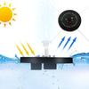 Solar Light Fountain Outdoor Solar Pond Pump with 7 Effects Solar Water Pump Solar Floating Fountain Pump Garden Bird Bath