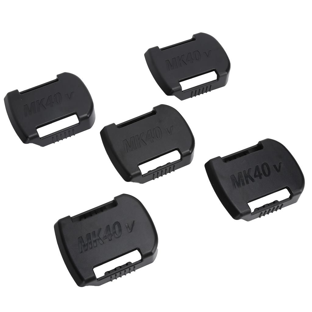 5Pcs Lithium Battery Holder ABS LiIon Battery Mount Storage Slot for Makita 40V