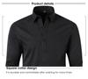 Men's Slim Fit Stretch Korean Style Business Casual Shirt