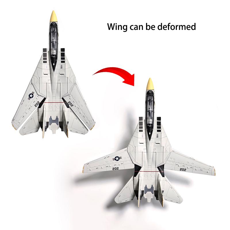 DIY Creative Military Series Building Blocks F14 Multi Purpose Supersonic Fighter F-22 SU-57 B2 Bomber Model Toys For Kids Gifts