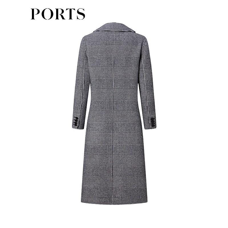 

PORTS Женское осенне-зимнее длинное пальто на пуговицах 4