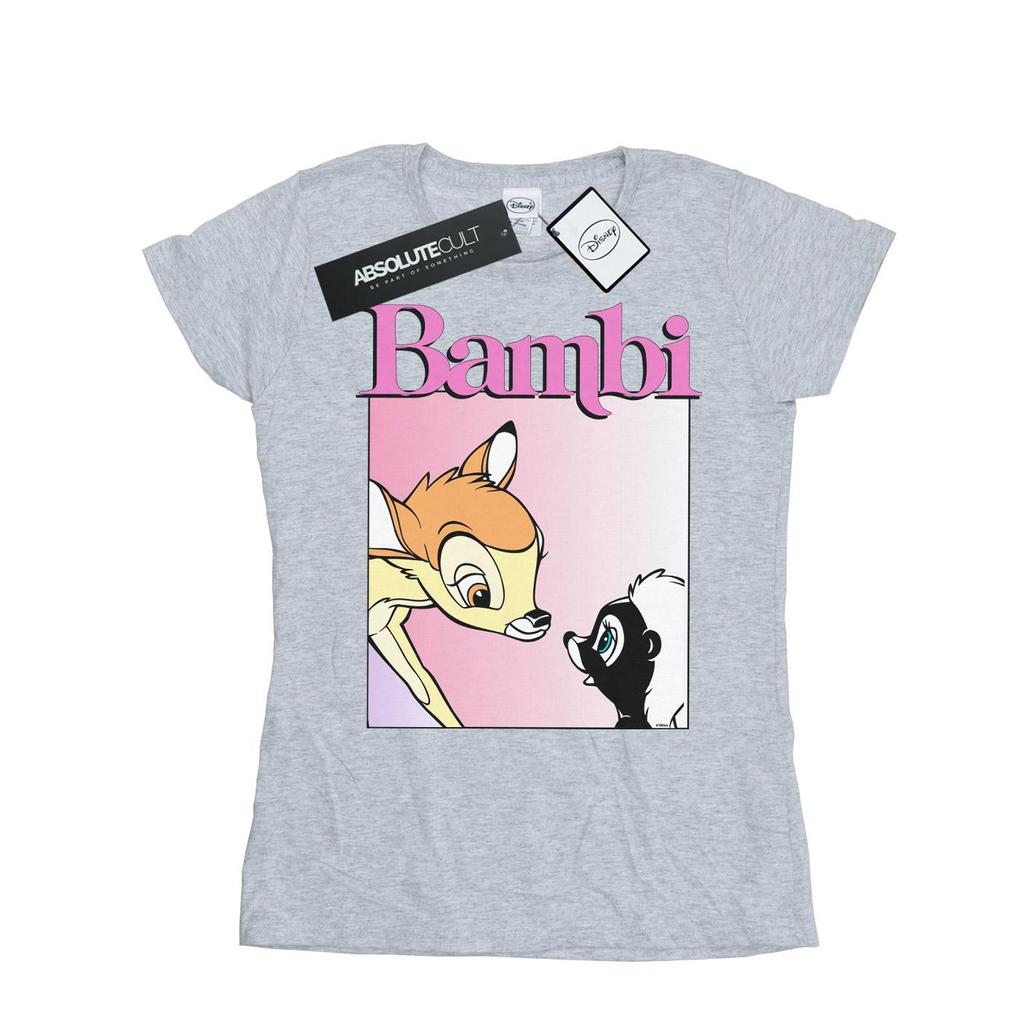 Disney Womens/Ladies Bambi Nice To Meet You Cotton T-Shirt