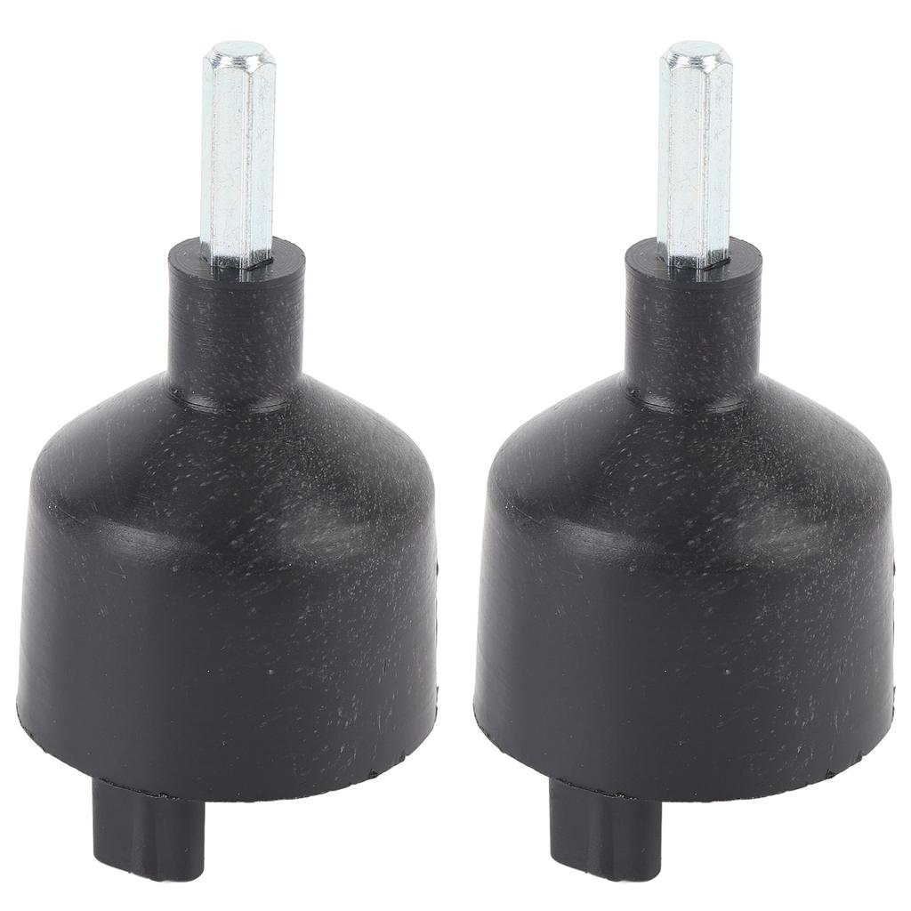 2er-Pack Elektrozaunisolator-Hülsenwerkzeuge ABS Stahl Nagelhülse für Einschraubisolatoren